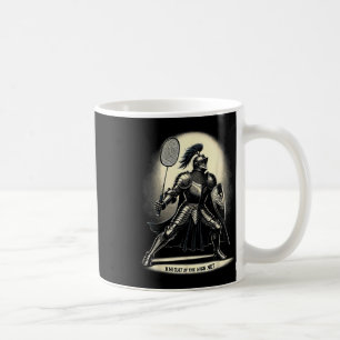 Taza De Café Knight Of The High Net Badminton Funny Tee