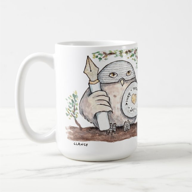 Taza De Café Knight Owl (Izquierda)
