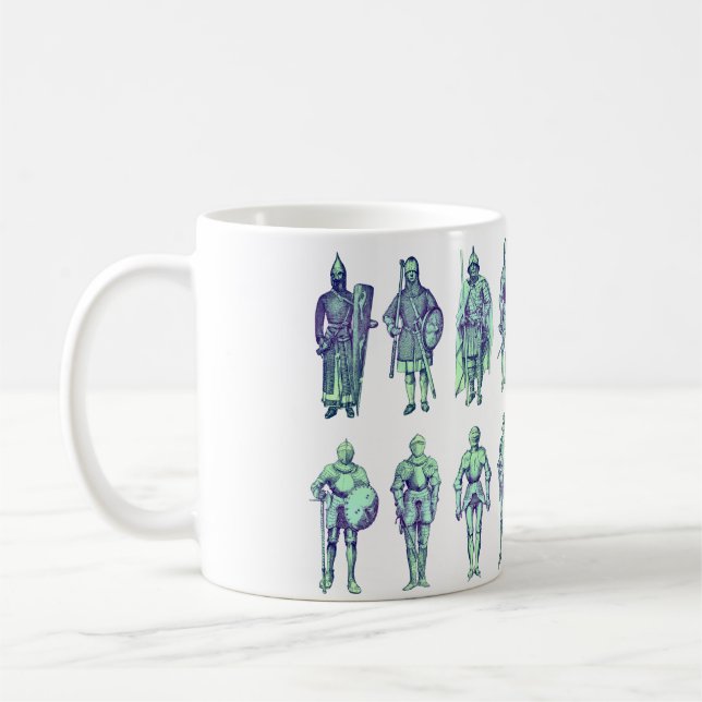 Taza De Café knights_緑 (Izquierda)