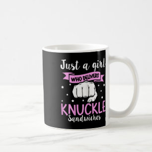 Taza De Café Knuckle Sandwich Cita Para Un Chica De Sandwich