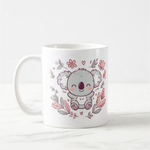 Taza De Café Koala Adorable con encanto