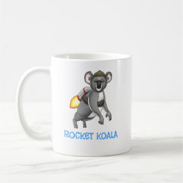 Taza De Café Koala Cohete