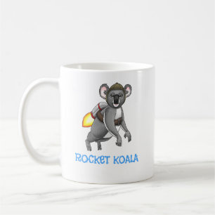 Taza De Café Koala Cohete