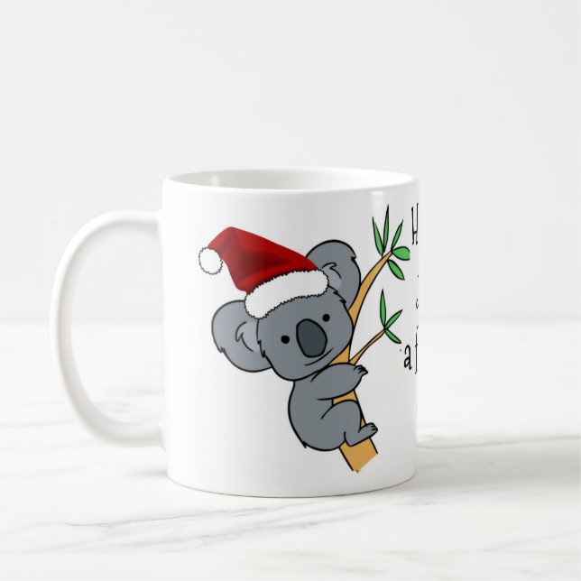 Taza De Café Koala de Santa - Dinkum justo (Izquierda)