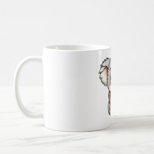 Taza De Café Koala en Scarf - Difunde alegría y calor (Izquierda)