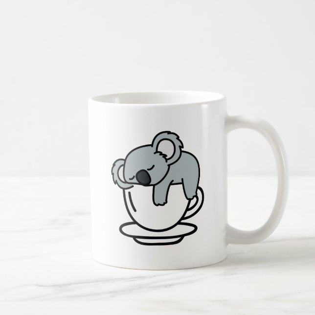 Taza De Café Koala Tea (Derecha)