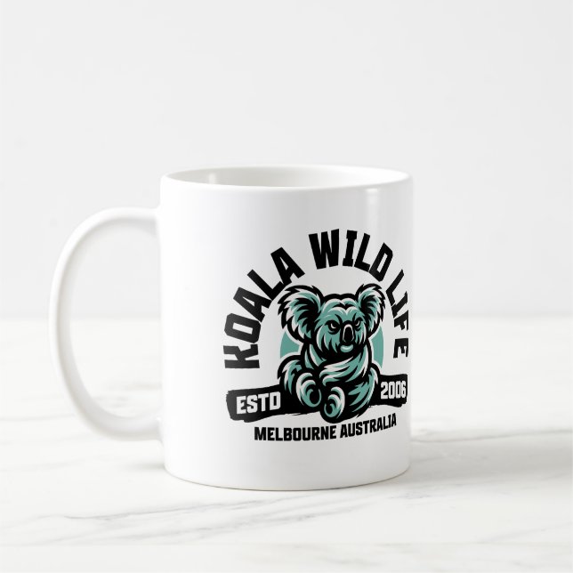 Taza De Café Koala Wild Life (Izquierda)