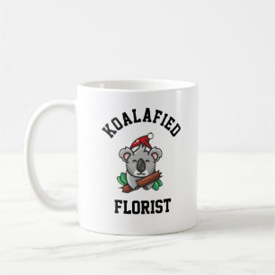 Taza De Café Koalafied Florist