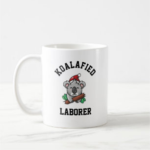 Taza De Café Koalafied Laborer