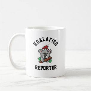 Taza De Café Koalafied Reporter