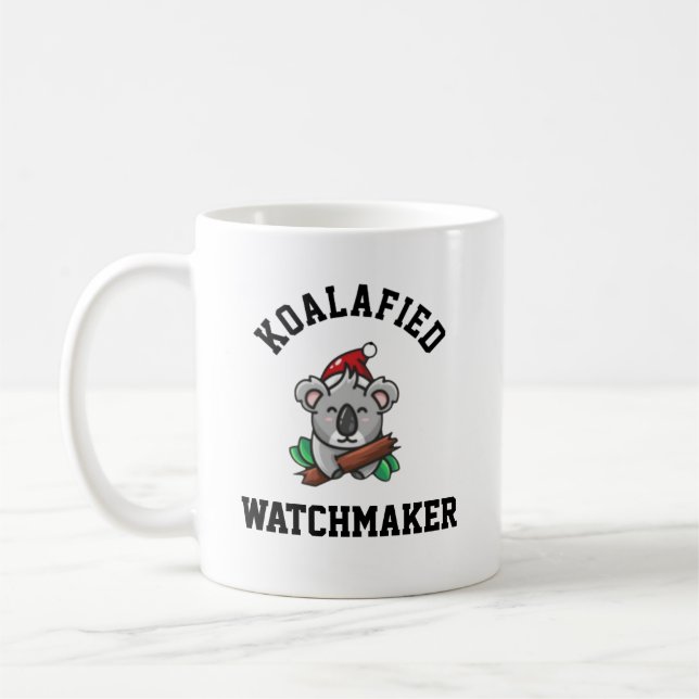 Taza De Café Koalafied Watchmaker (Izquierda)