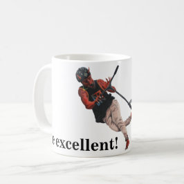 Taza De Café Kobold Kick Scooter Trick Fantasy Art Coffee Mug