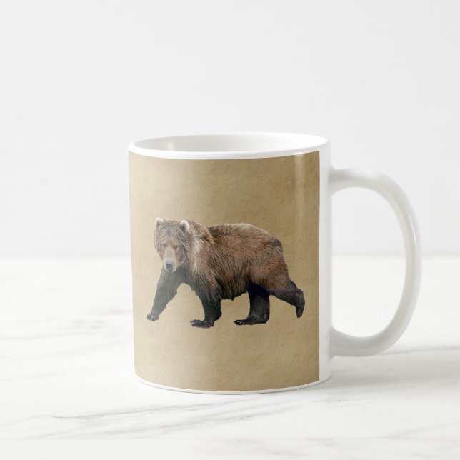Taza De Café Kodiak Bear (Derecha)