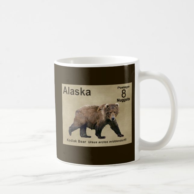 Taza De Café Kodiak Bear (Derecha)