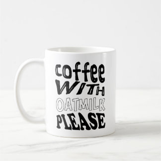 Taza De Café koffie met havermelk