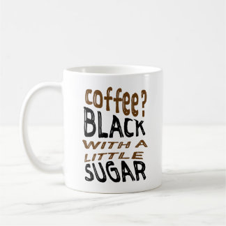 Taza De Café koffie met suiker