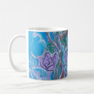 Taza De Café Koffiemok : Tree nimphs at the Waterfall