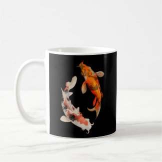 Taza De Café Koi Fish Nishikigoi Yin Yang Carp