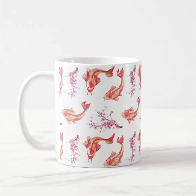Taza De Café Koi Pond (Izquierda)