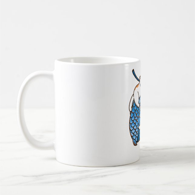 Taza De Café Koinobori Azul (Izquierda)