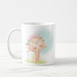 Taza De Café Kokeshi Lotus