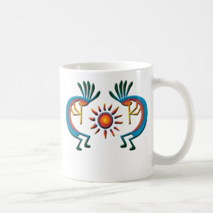 Taza De Café Kokopelli con Sun Southwest Mug