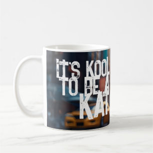 Taza De Café Kool Kat en la ciudad de Nueva York - Todos Somos