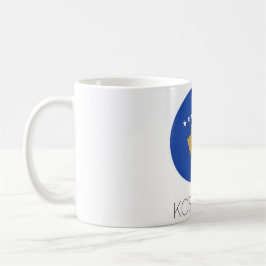 Taza De Café Kosovo Flag Travel Mug