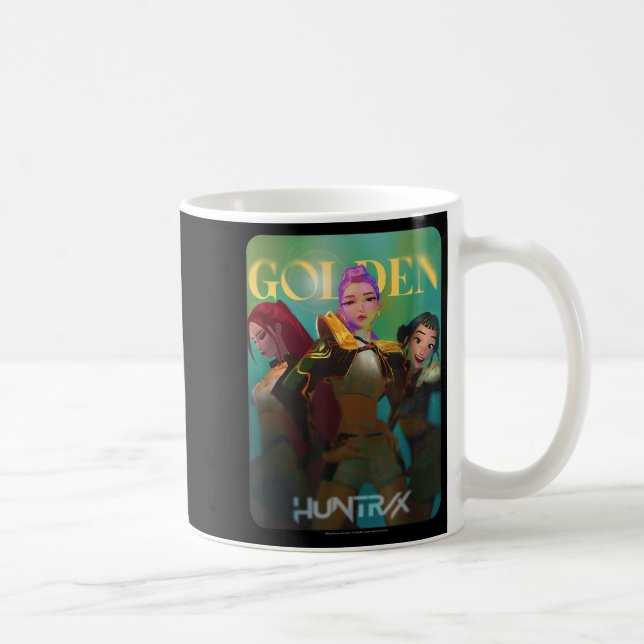 Taza De Café Kp Demon Hunters Halloween Huntrix Golden Photocar (Derecha)