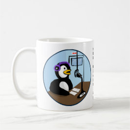 TAZA DE CAFÉ KPNG TALK RADIO PENGUIN