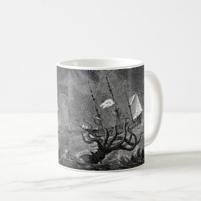 Taza De Café Kraken (Anverso derecho)