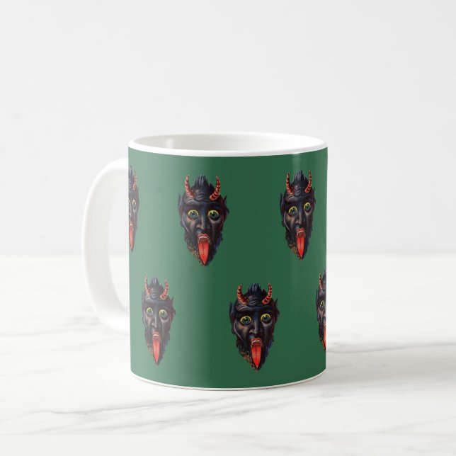Taza De Café Krampus Navidades Mug (Anverso izquierdo)