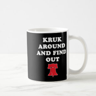 Taza De Café Kruk Alrededor Y Averigua