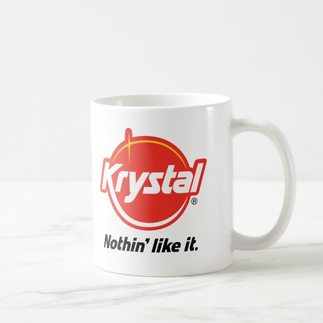 Taza De Café Krystal Nothin tiene gusto de él (Derecha)