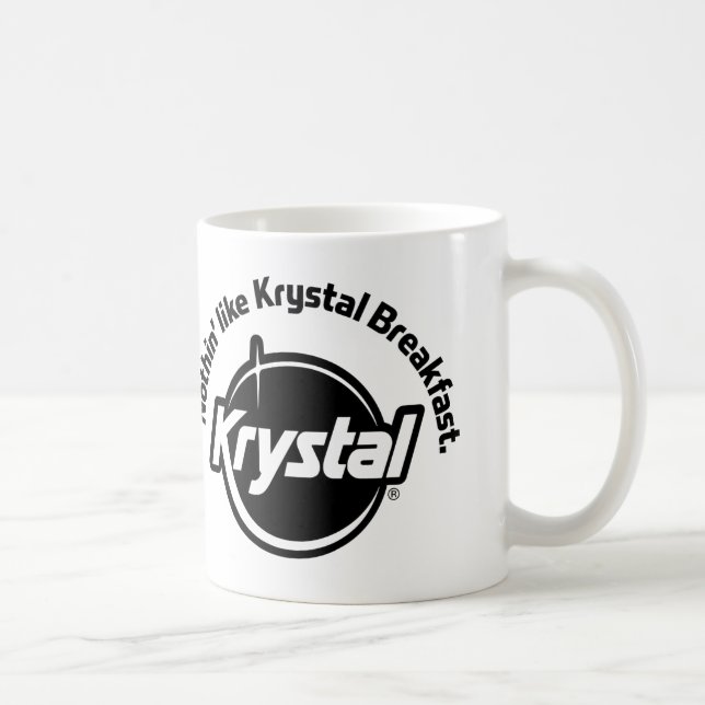 Taza De Café Krystal Nothin tiene gusto del desayuno (Derecha)