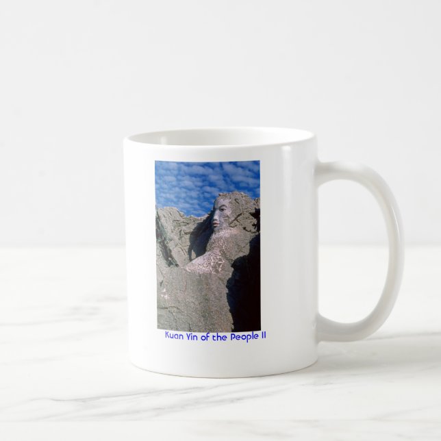 Taza De Café Kuan Yin de la gente II 1/Mug (Derecha)