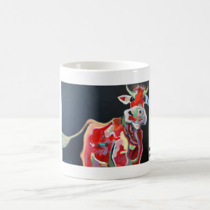 Taza De Café Kuhle taza: Vaca ama