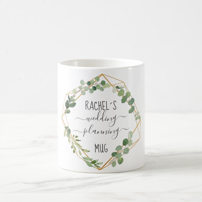 Taza De Café Kundenspezifisch Wedding-Planning-Mug (Centro)