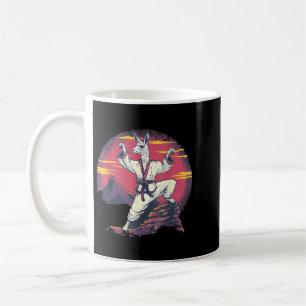Taza De Café Kung Fu Alpaca Mma Judo Taekwondo Kickboxing