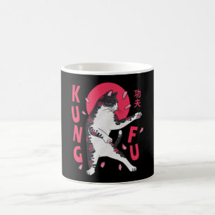 Taza De Café Kung Fu Cat
