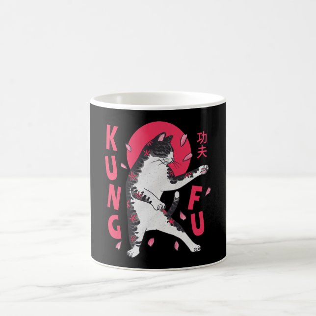 Taza De Café Kung Fu Cat (Centro)