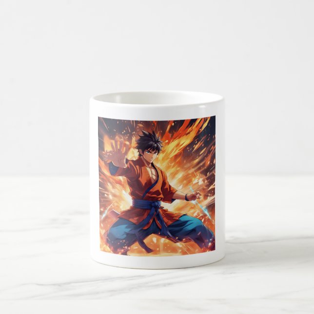 Taza De Café Kung Fu Fighter 1 (Centro)
