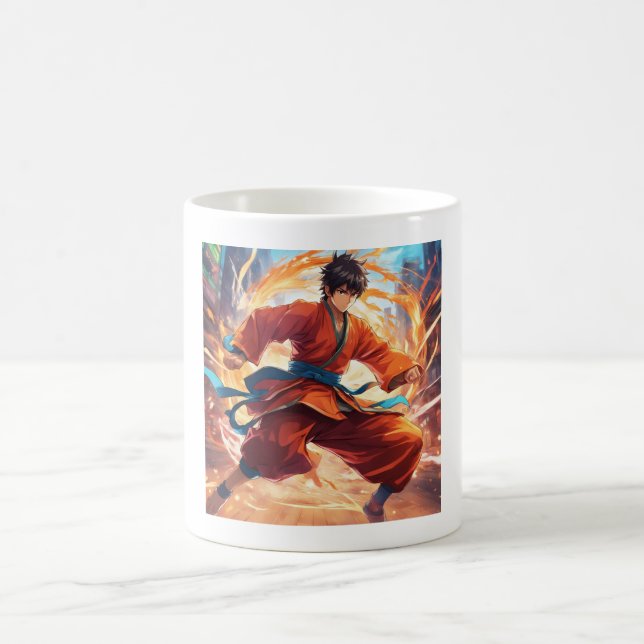 Taza De Café Kung Fu Fighter 2 (Centro)