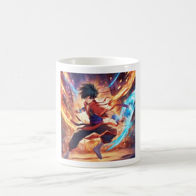 Taza De Café Kung Fu Fighter 3 (Centro)