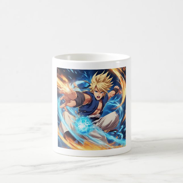 Taza De Café Kung Fu Fighter 5 (Centro)