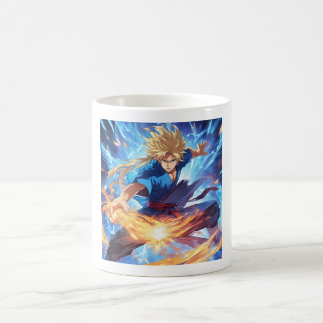 Taza De Café Kung Fu Fighter 7 (Centro)