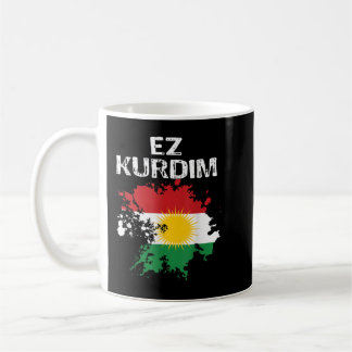 Taza De Café Kurden Kurdistan Newroz Kurdi Flag Her Biji Kurdis