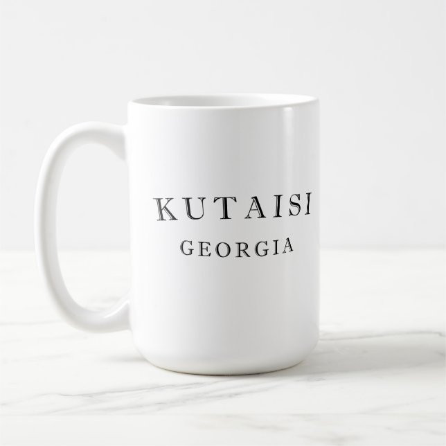 Taza De Café Kutaisi Georgia (Izquierda)