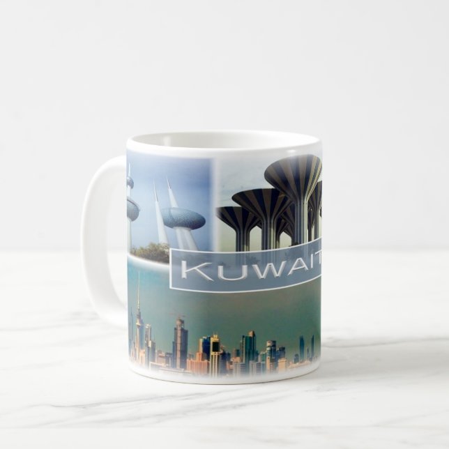 Taza De Café Kuwait - (Anverso izquierdo)
