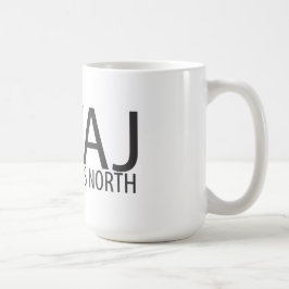 Taza De Café KWAJ nueve grados del norte